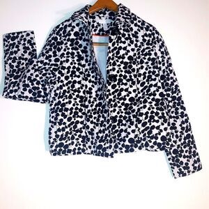 Charter Club Button Jacket Blazer Top